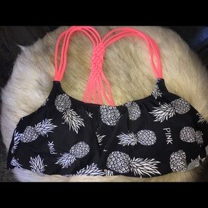 New Victoria’s Secret Pink Pineapple Top